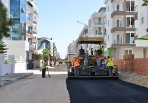 Konyaalt Asfalt almalar Devam Ediyor 